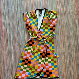 Nooworks Carnival Wrap Dress XS